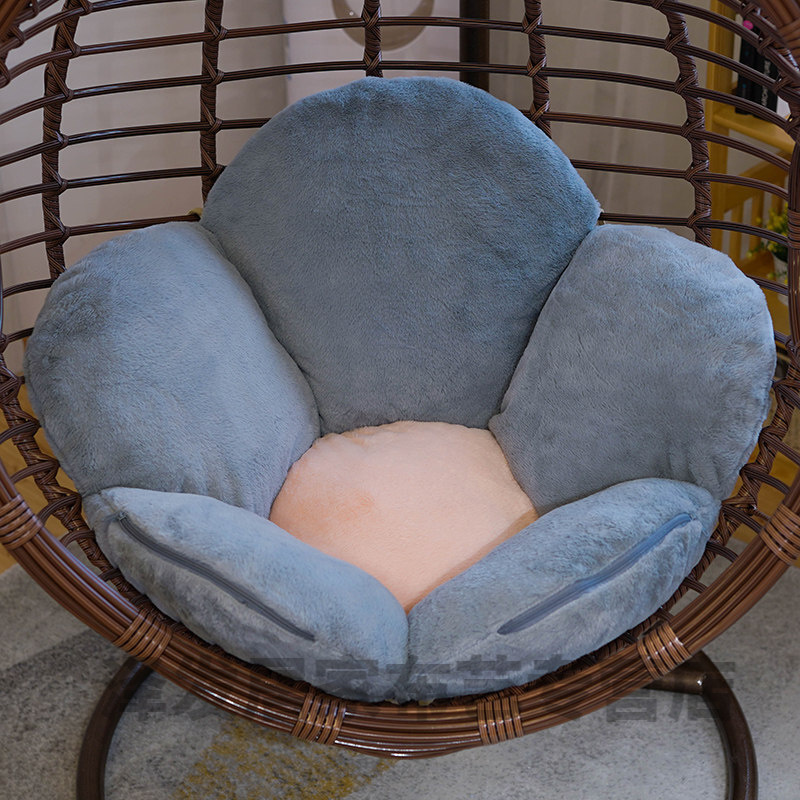 躺椅垫子 藤椅垫 吊椅椅垫吊篮坐垫地上摇篮太阳花垫子懒人秋千靠背垫