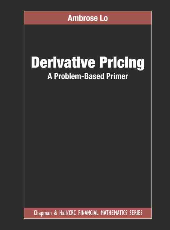 预售 按需印刷 derivative pricing