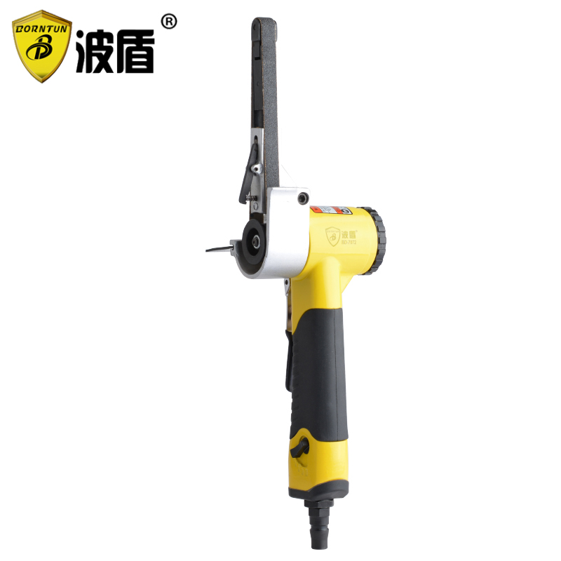 波盾 氣動(dòng)砂帶機(jī) 環(huán)帶砂光機(jī) 10*330/20*520/10*600mm 砂帶機(jī)打磨機(jī) 工業(yè)級(jí)10*330mm砂帶機(jī) BD-7072