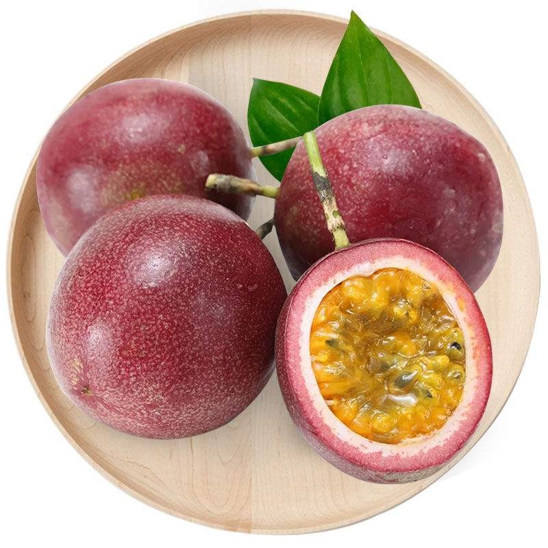 猕小呆 广西百香果 5A精品大果  果园新鲜采摘 来自农夫果园的新鲜水果 红色