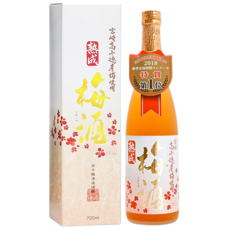 高千穗【原瓶进口】日本果酒梅酒女士微醺甜酒低度酒洋酒 高千穗熟成梅酒720ml