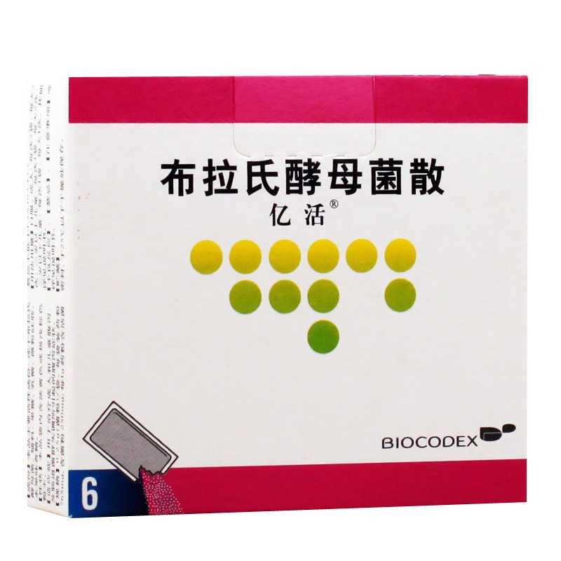 [亿活] 布拉氏酵母菌散 0.25g*6袋/盒 1盒