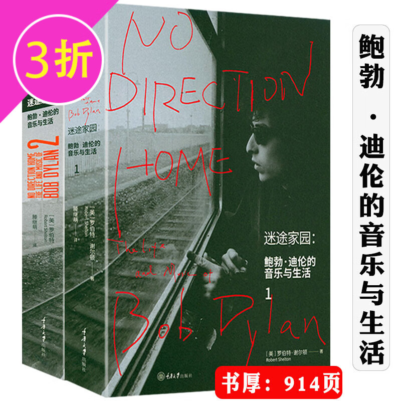 【3折】鲍勃迪伦自传编年史 迷途家园:鲍