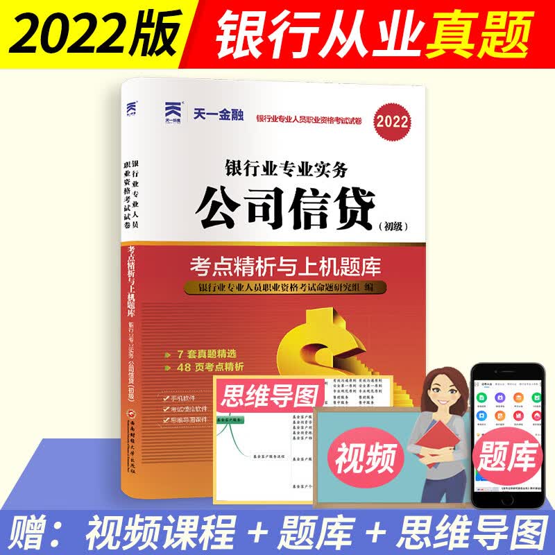 天一金融2023年银行从业资格考试教材+真题试卷公共基础+个人理财法律法规与综合能力初级中级用书银从资格证银行业风险管理贷款书 公司信贷