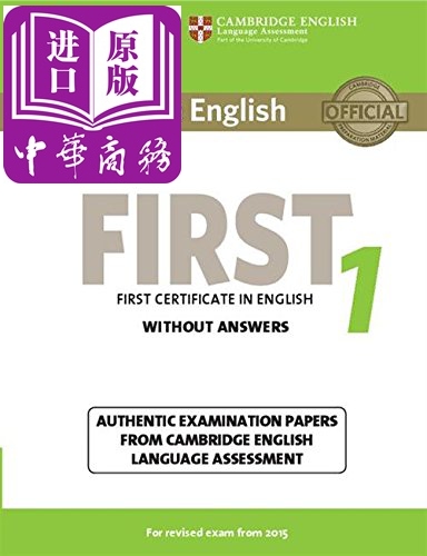 英文原版 FCE First 1 Students Book without Answers