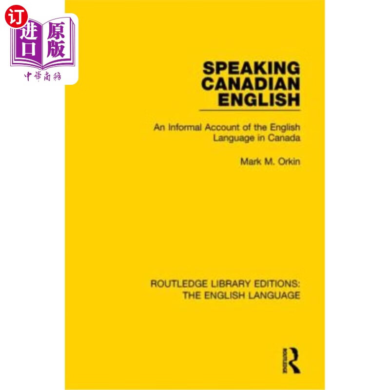 an informal account of the english language 说加拿大英语:对