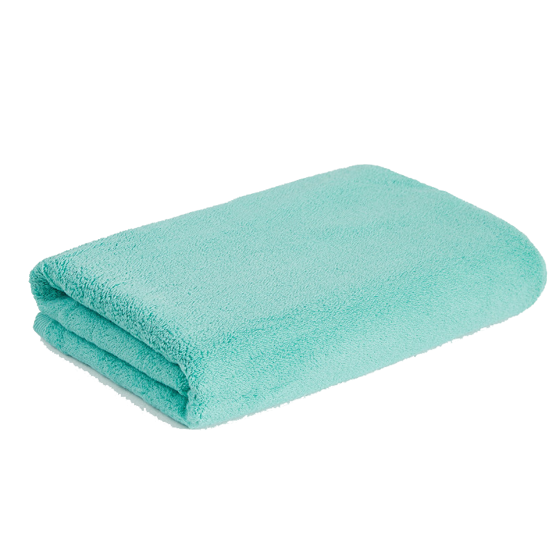 大朴（DAPU）浴巾 A类新疆阿瓦提长绒棉浴巾 纯棉吸水加厚大浴巾 薄荷绿 70*140cm