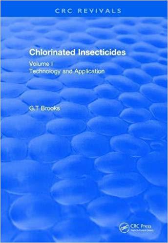 【预订】chlorinated insecticides
