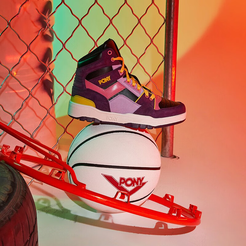 PONYYY胜道体育  男女CITY WINGS情侣休闲鞋篮球鞋 14U1M103DP 紫 37