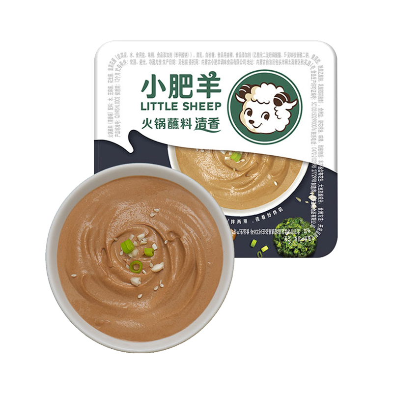 小肥羊火锅蘸料调味芝麻花生原味酱价格走势及口感评测