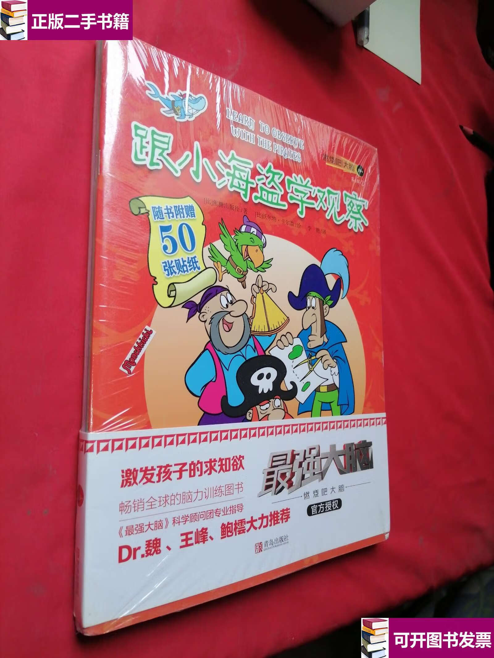 团专业指导全球的脑力训练图书燃烧吧大脑(适合3岁以上儿童套装共4