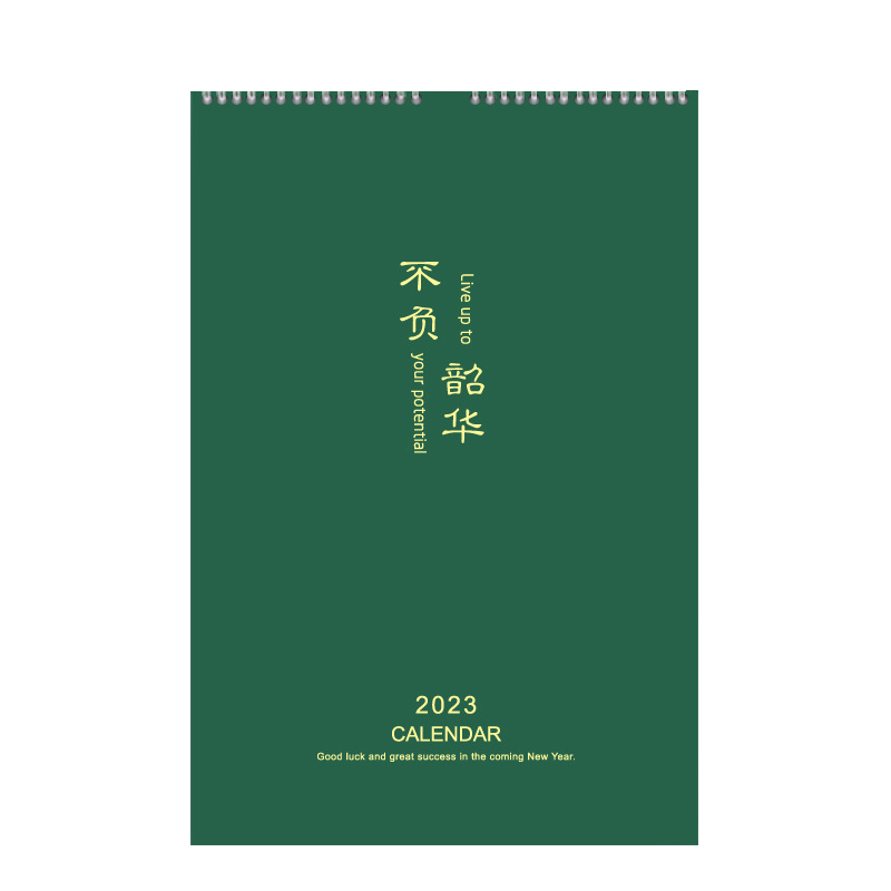 諾爾佳 2025年大號簡約日歷本2026年掛歷工作記事月歷大格子計劃備忘本加厚手撕翻頁掛墻歷年歷表 2025年1-12月大號A3簡約白掛歷
