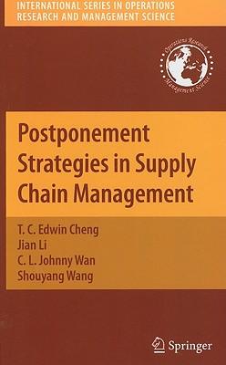 预订 postponement strategies in supply chain management
