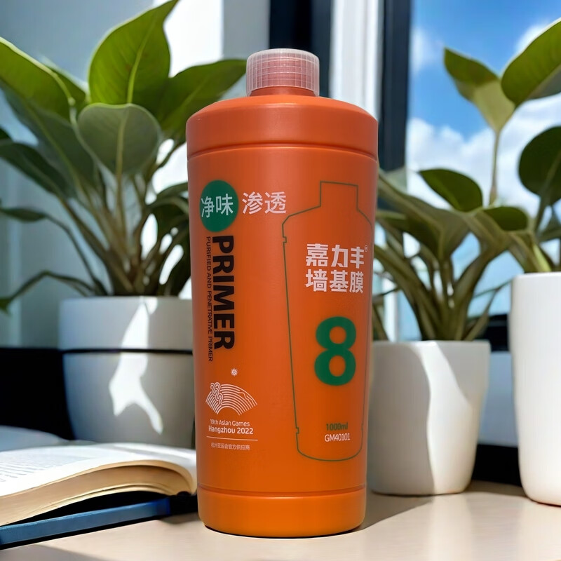 专用墙纸专用壁纸壁布基膜墙面处理 1瓶嘉力丰渗透基膜施工10-15平米