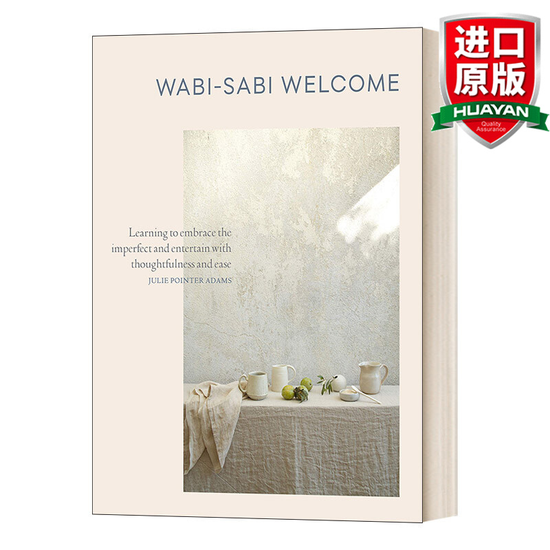 英文原版 侘寂风 精装 艺术 wabi-sabi welcome 英文版 进口英语原版