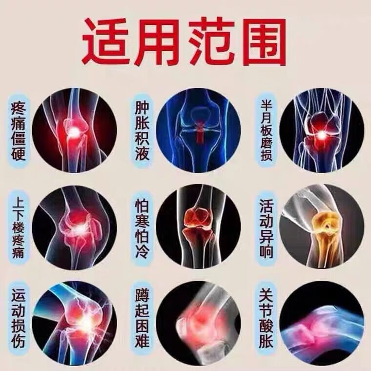 膝盖关节疼痛神器半月板磨损滑膜修复撕裂贴膏腿疼积水积液