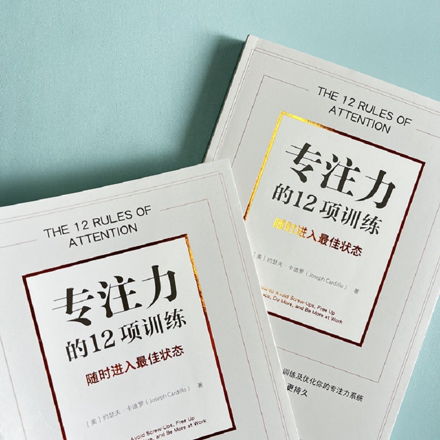 专注力的12项训练：随时进入最佳状态详情图