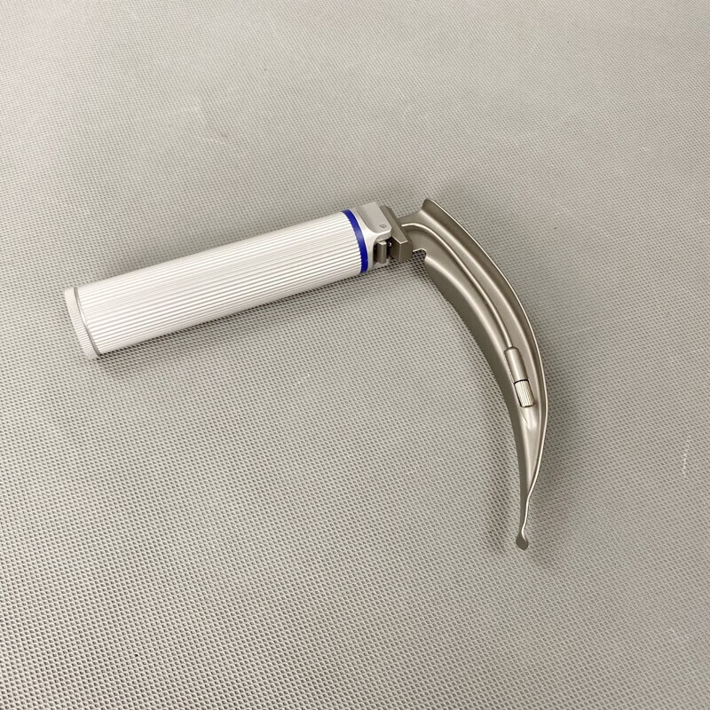 麻醉咽喉镜不锈钢全钛钢儿童喉镜气管插管抢救全麻 型三叶