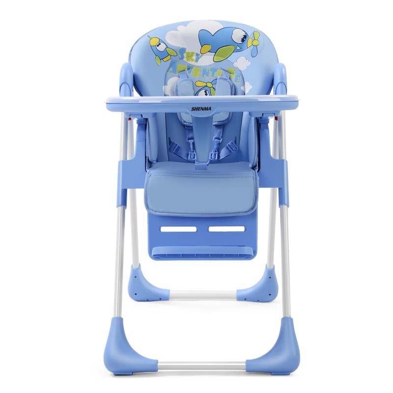 神马shenma多功能儿童餐椅折叠婴儿餐椅坐垫可以拆卸洗吗？