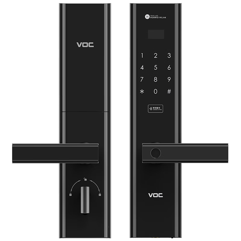 VOC品牌指纹锁：智能安全电子锁购买指南和价格走势