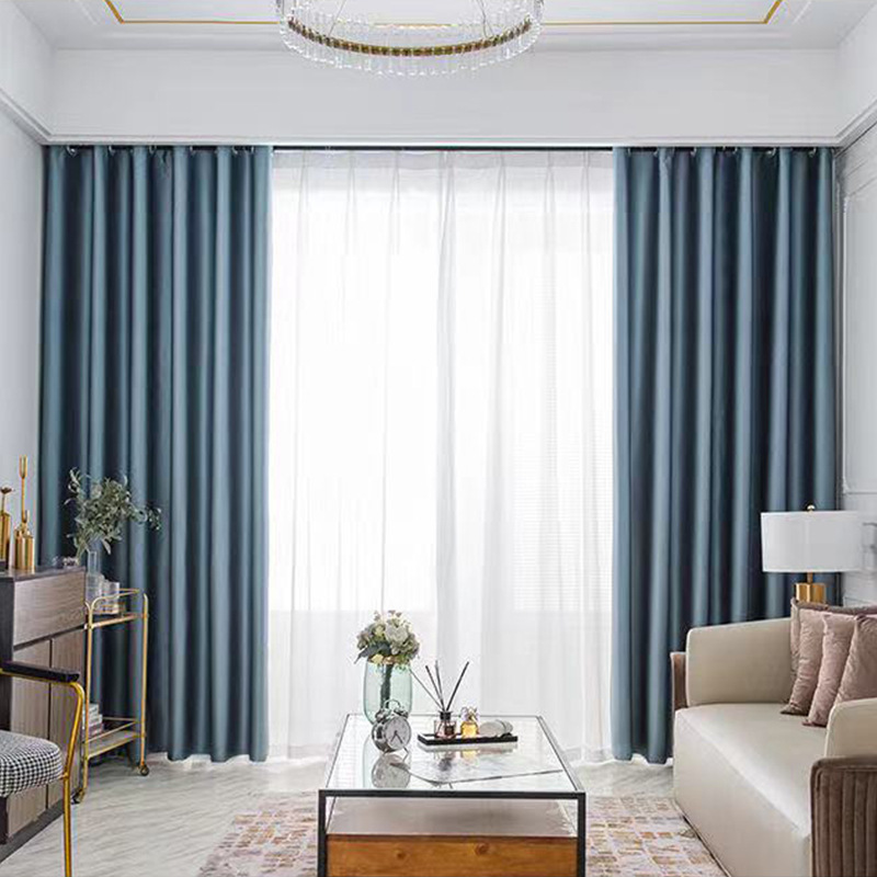 新款浙江海宁许村窗布拉格黑丝全遮光窗帘布酒店工程窗帘物理遮光窗帘