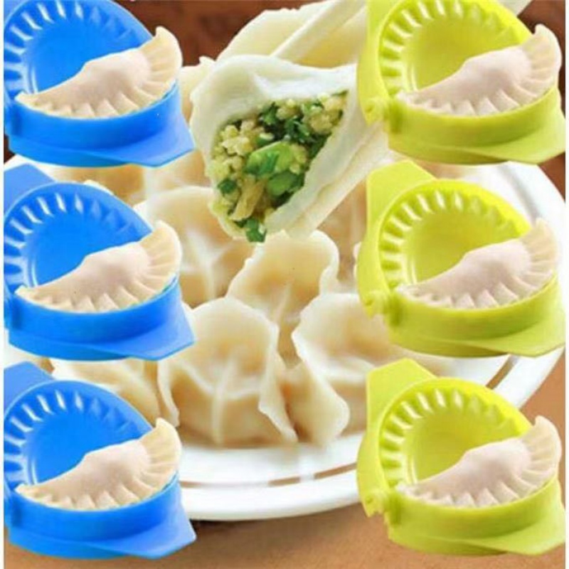 家用包餃子廚房小工具全自動機(jī)懶人壓餃子皮創(chuàng)意模具烹飪用具 1個裝