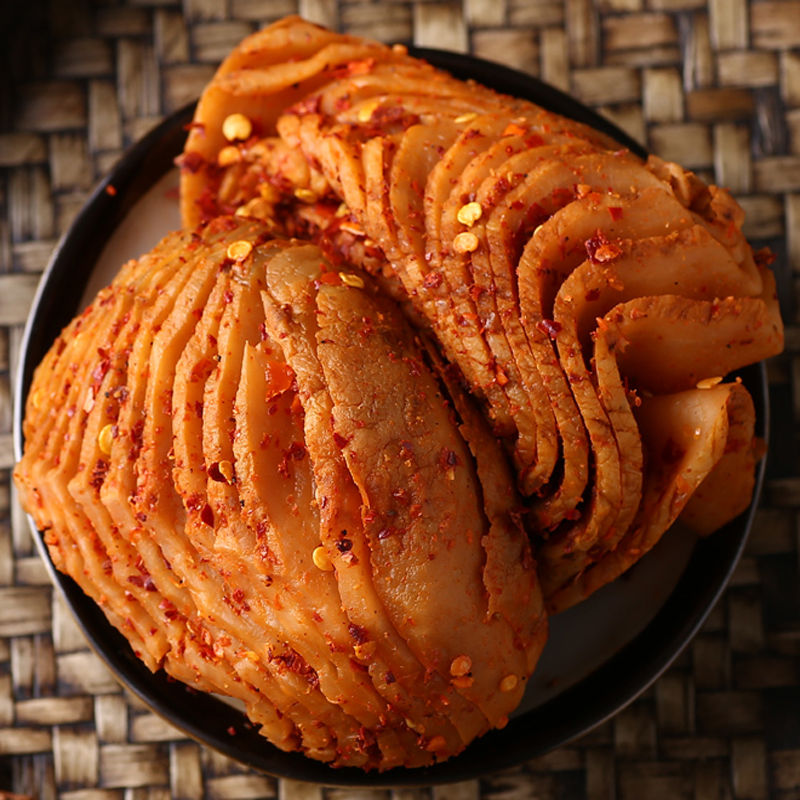 虎钢馋四川麻辣大头菜芥菜丝下饭菜榨菜新鲜腌制咸菜自贡大头菜 麻辣