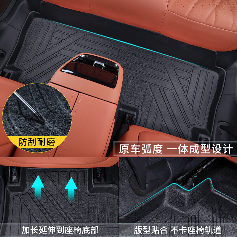 长安深蓝S07脚垫24款全包围双层汽车脚垫地毯专用汽车改装 长安深蓝S07TPE脚垫