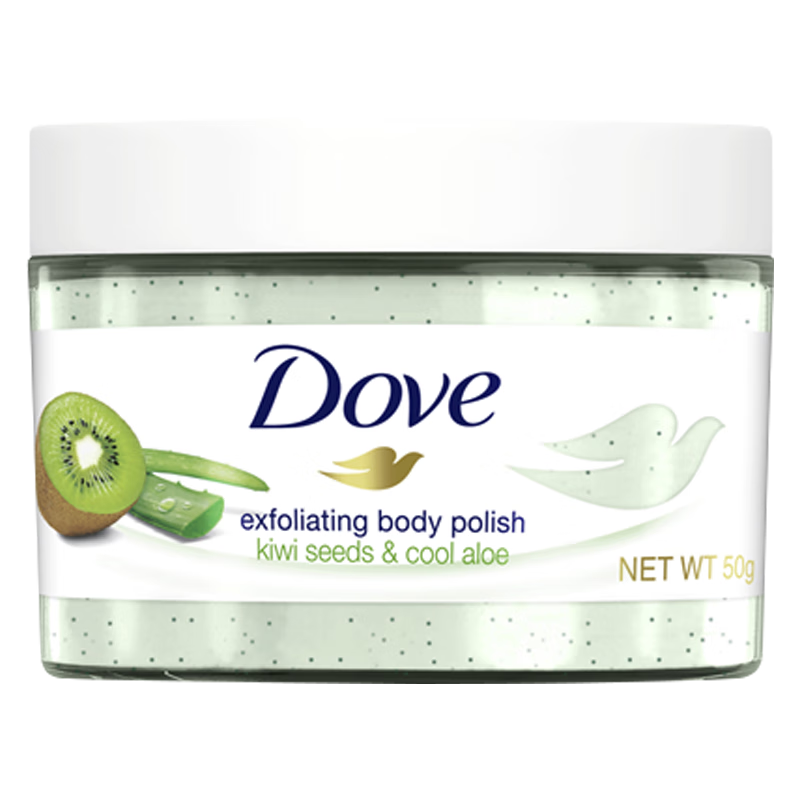 多芬（Dove）奇异果身体磨砂膏滋润乳霜温和清洁去角质滋养润肤滋润保湿男女 奇异果身体磨砂膏50g