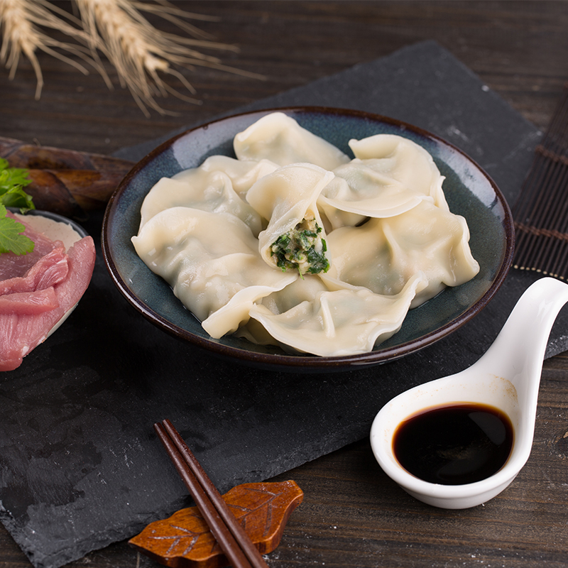 吴大娘荠菜鲜笋猪肉水饺