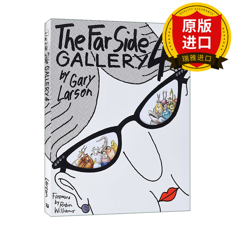 the far side gallery 4 远端画廊4 漫画集 黑色幽默 盖里拉森 瑞雅