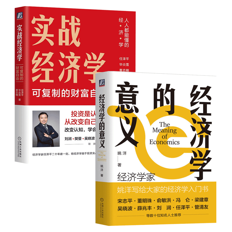 经济学的意义 经济学入门书姚洋+实战经济