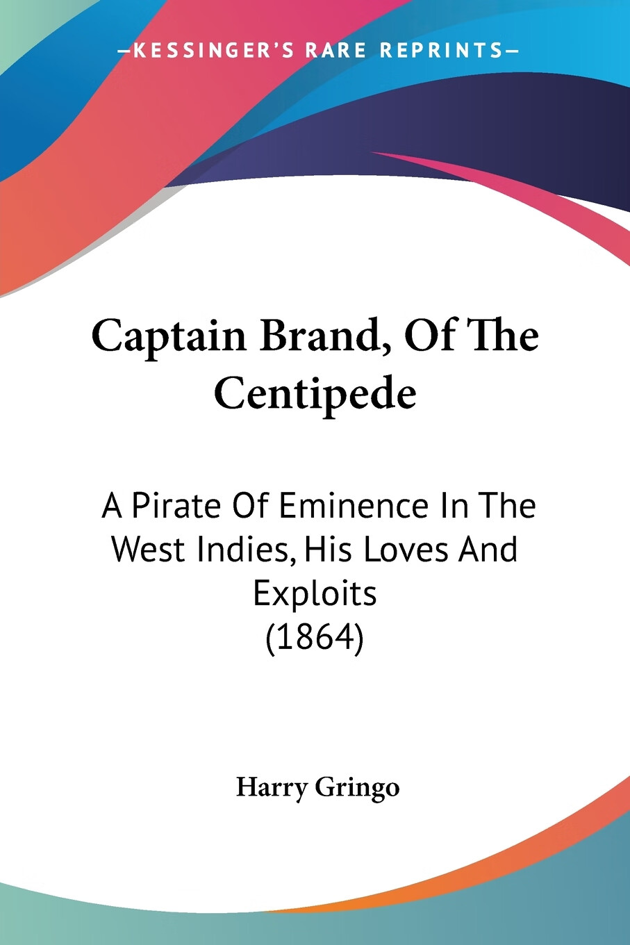 【预售 按需印刷】captain brand, of the centipede