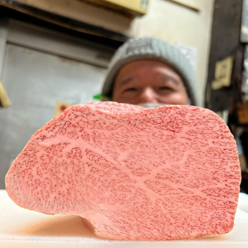 味驿使澳洲和牛m9 三角牛霖牛排 霜降雪花纯血三角肉烤肉 原切牛排