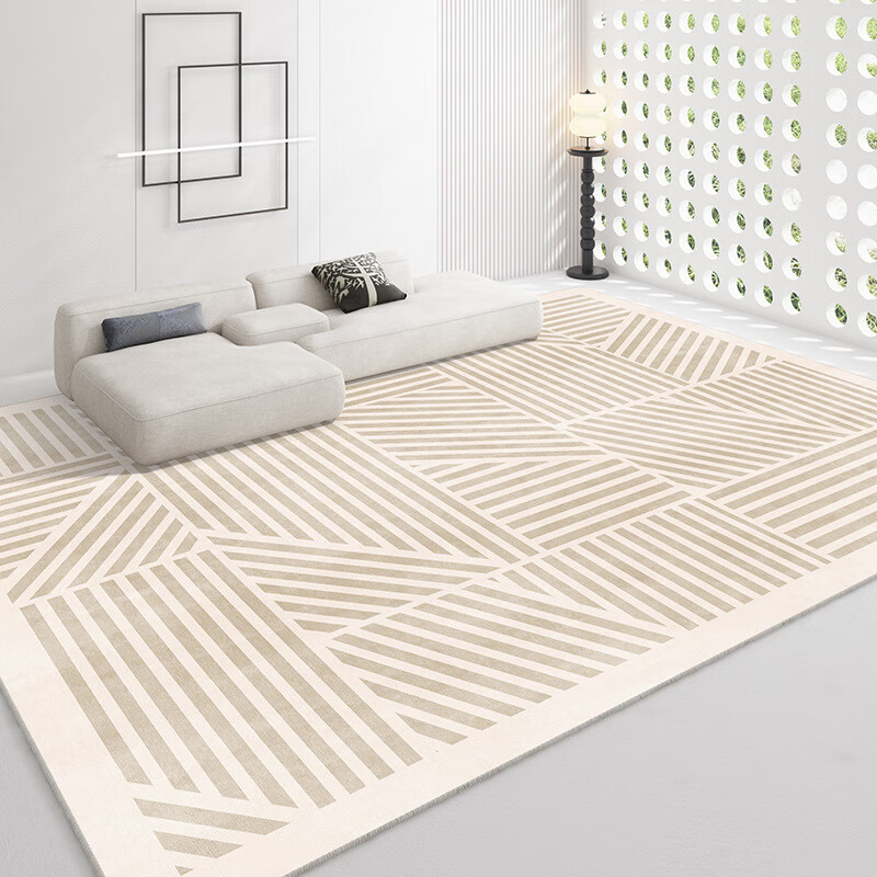 KAYE客厅地毯茶几毯北欧卧室满铺房间免洗轻奢高级感大面积毯子可定制 FS-T172 120x160 cm