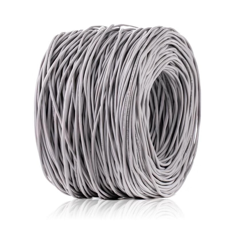 纯铜4芯电话线4x0.5 四芯网线300米/箱网络工程家用通信电话线4芯