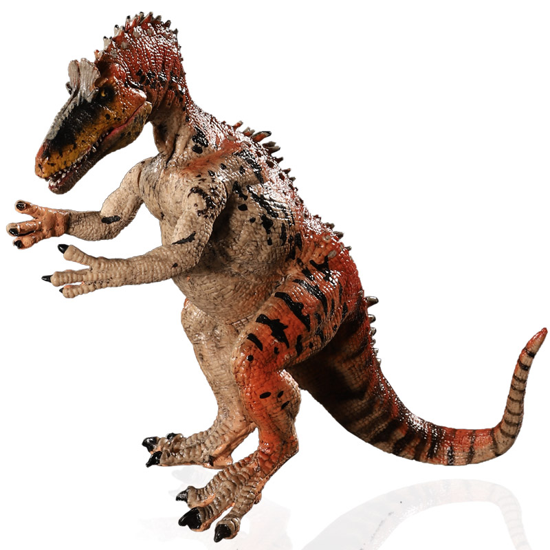 仿真恐龙动物玩具霸王龙窃蛋龙镰刀龙沧龙暴虐龙儿童生日礼物 冰脊龙
