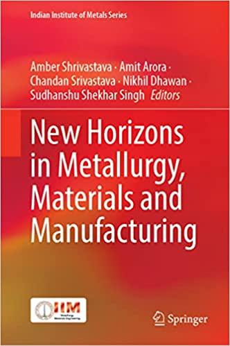 预订 new horizons in metallurgy, materials and manufacturing