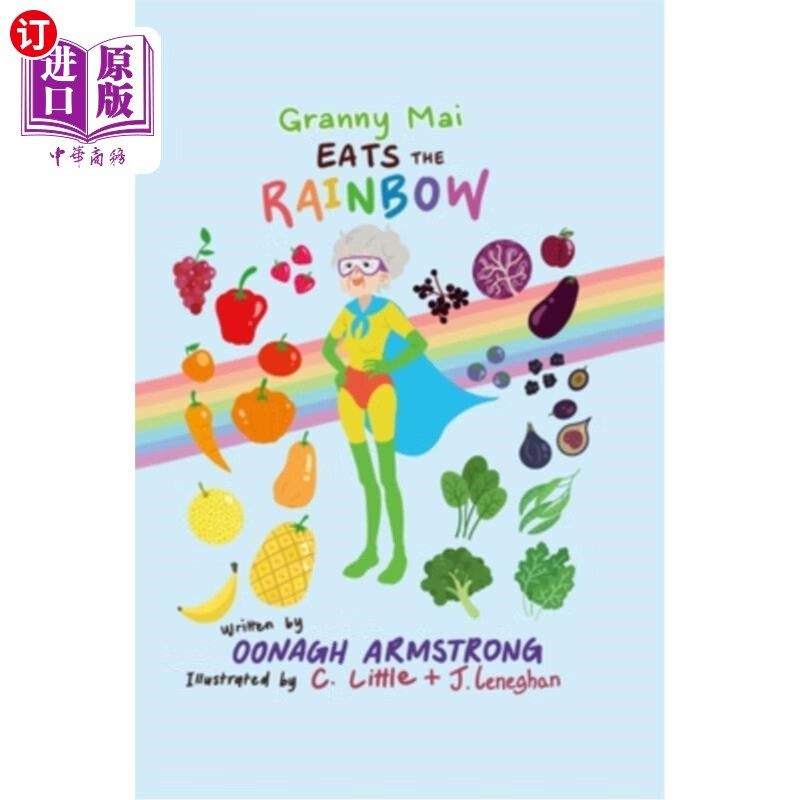 海外直订granny mai eats the rainbow 麦奶奶吃彩虹