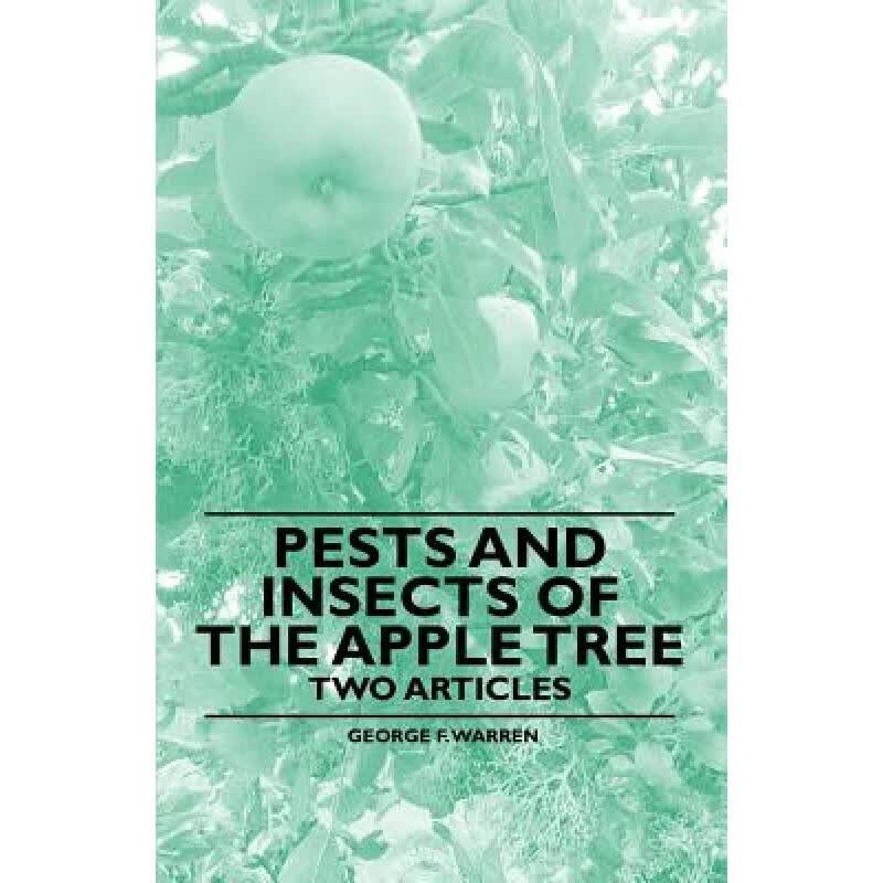 预订 Pests and Insects of the Apple Tree - Two Articles