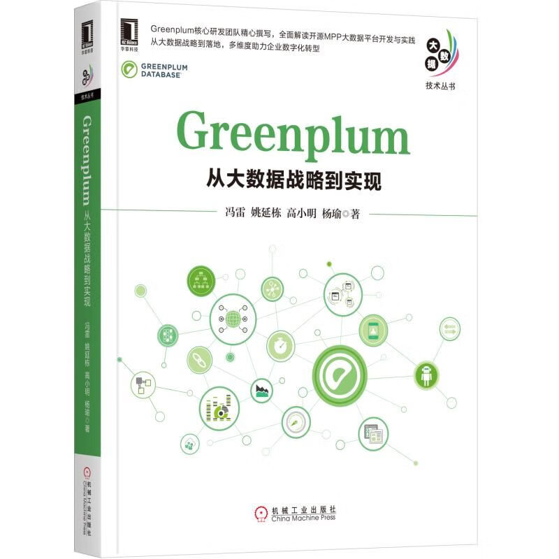 Greenplum(从大数据战略到实现)/大数据技术丛书