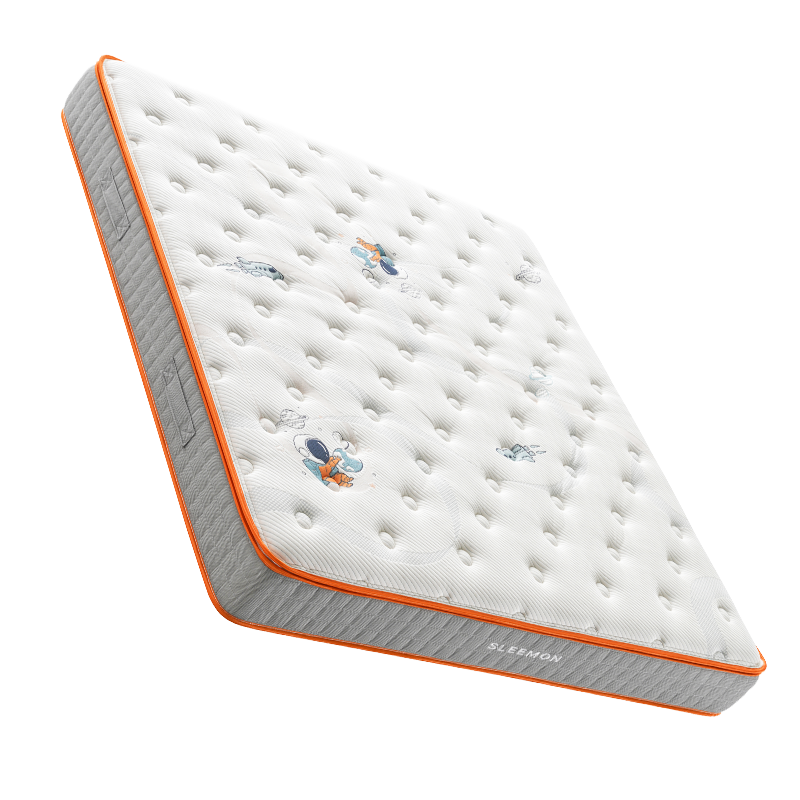 喜临门泰国进口乳胶床垫青少年抑菌防螨弹簧床垫 2cm硅胶记忆棉可拆卸席梦思 小王子 120*200cm