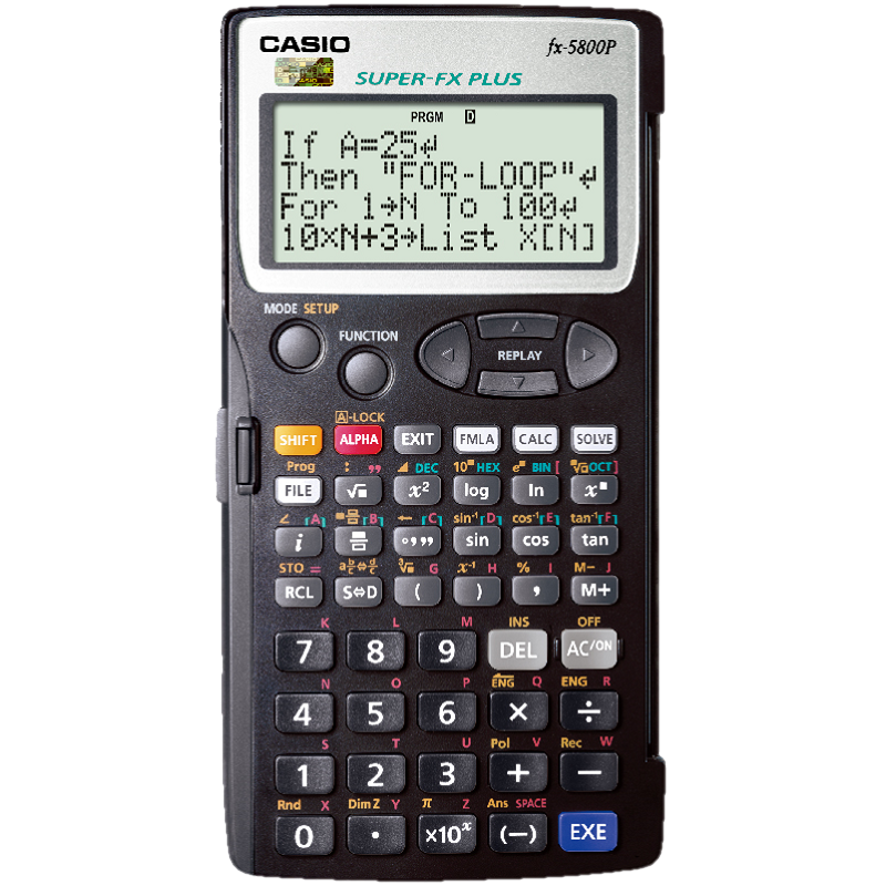 ����ŷ��CASIO��FX-5800P �ɱ�̹��̼����� ����