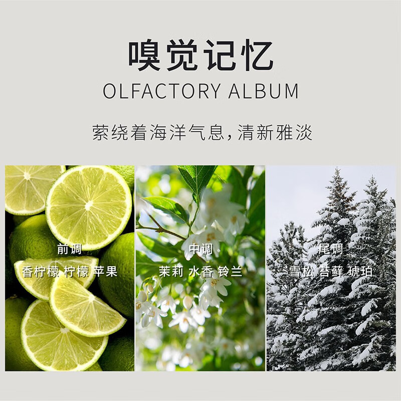 麦皙海洋香氛沐浴露滋润补水海盐清洁控油醒肤保湿留香沐浴乳液 【500ml】香氛沐浴露