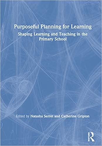预订purposeful planning for learning: shaping learni