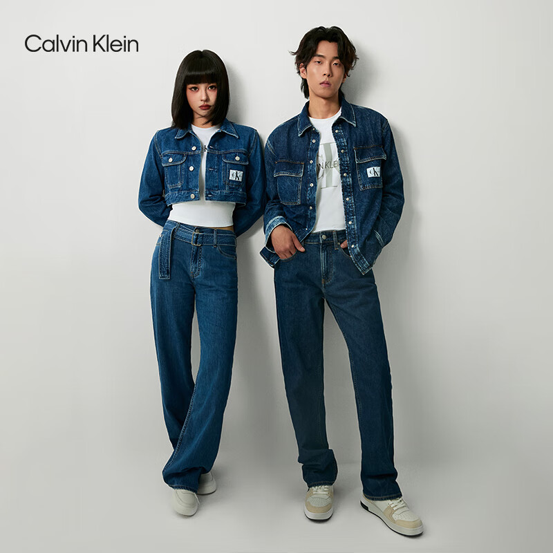 Calvin Klein Jeans������ͬ���90ϵ�С�24������ck����ֱͲţ�п�J32308 1AP-ţ��ǳ�� ���� 31