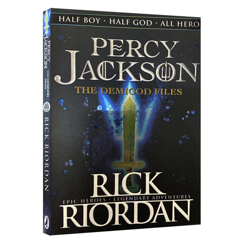 Percy Jackson 英文原版 波西杰克逊与神火之盗 The Lightning Thief 希腊神话冒险 Rick Riorda 波西杰克逊外传 The Demigod Files