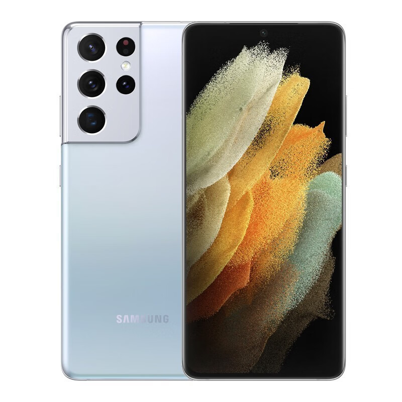 三星（SAMSUNG）Galaxy S21Ultra 双卡全网通新5G S21+系列拍照智能手机拍照颜值 S21 Ultra 幻境银6.8曲屏 256GB 双卡5G