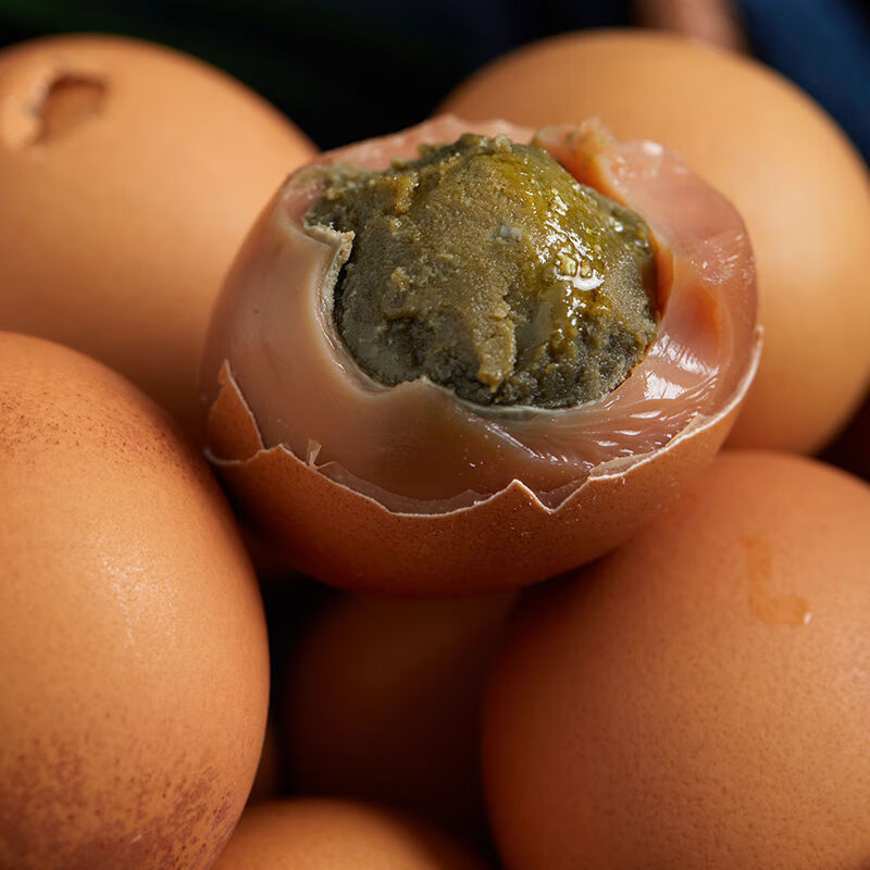 蟹黄烤鸡蛋即食五香卤蛋整箱真空独立包装零食早餐 一箱【10个蟹黄烤