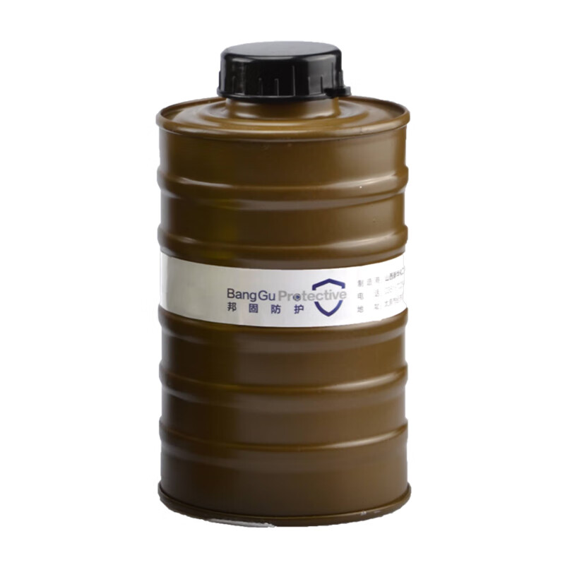 邦固 p-co-3滤毒罐 原5号中罐 自吸过滤式rd40接口 防一氧化碳